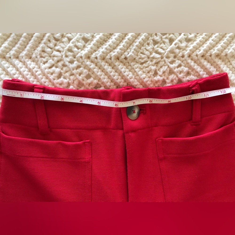Anthropologie Maeve The Colette Cropped Wide Leg Pants Knit Edition Sz 25 NWOT - Picture 10 of 15